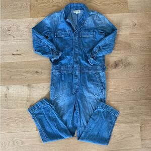 Madewell - Utility Denim Coveralls in Blue